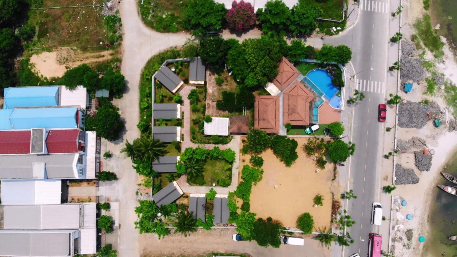 B&H Villa - Villa Has Swimming Pool Lang Co Luaran gambar